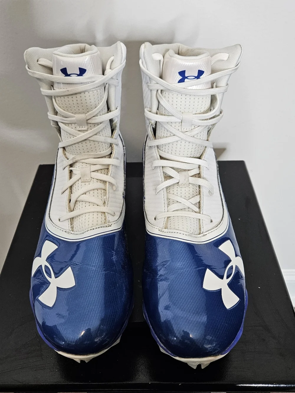 Under Armour Highlight Mc Football Cleat Men's Size 11‎ Blue/White